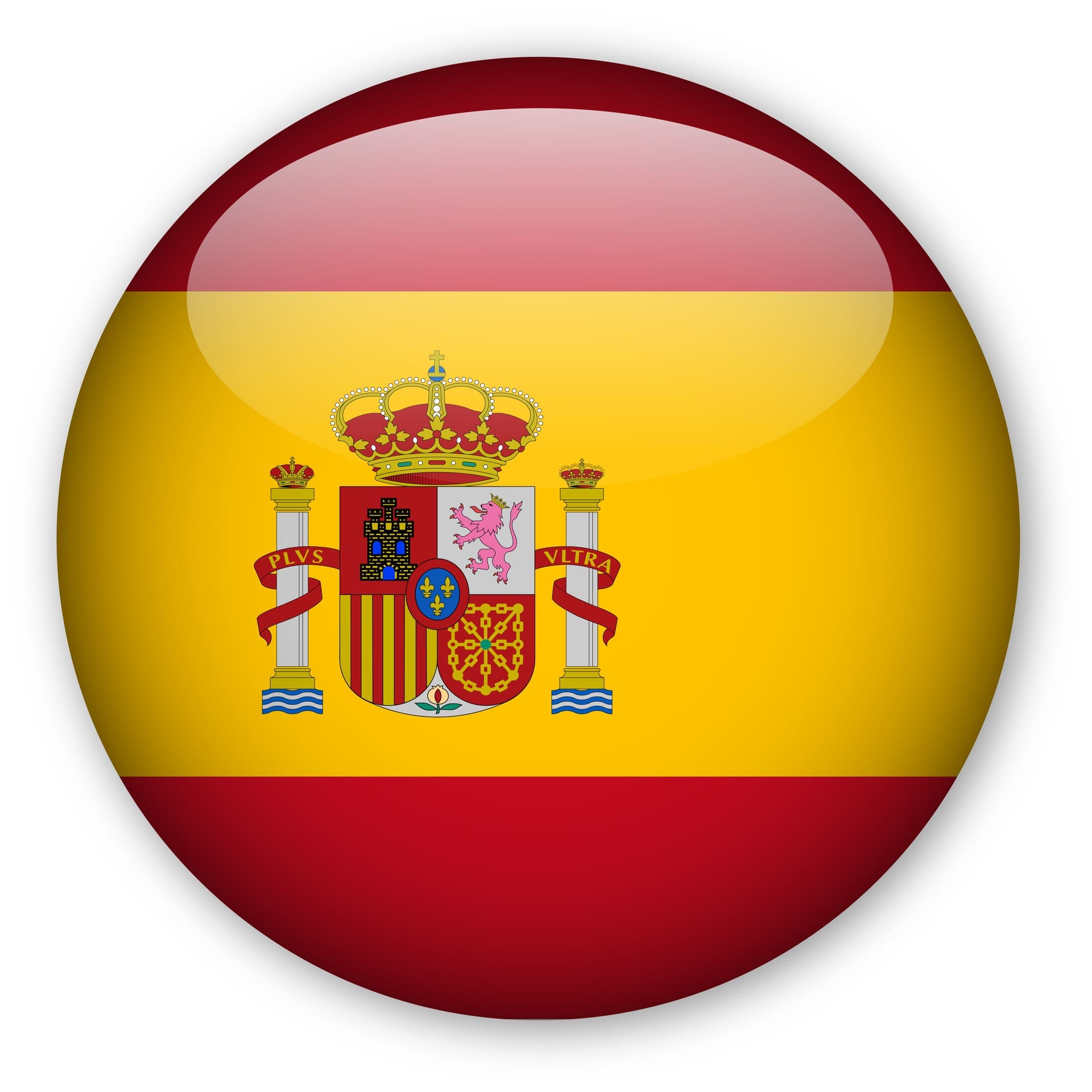 Spanish Flag Button
